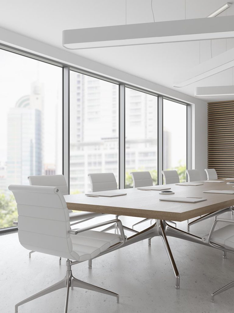 serviced office white theme